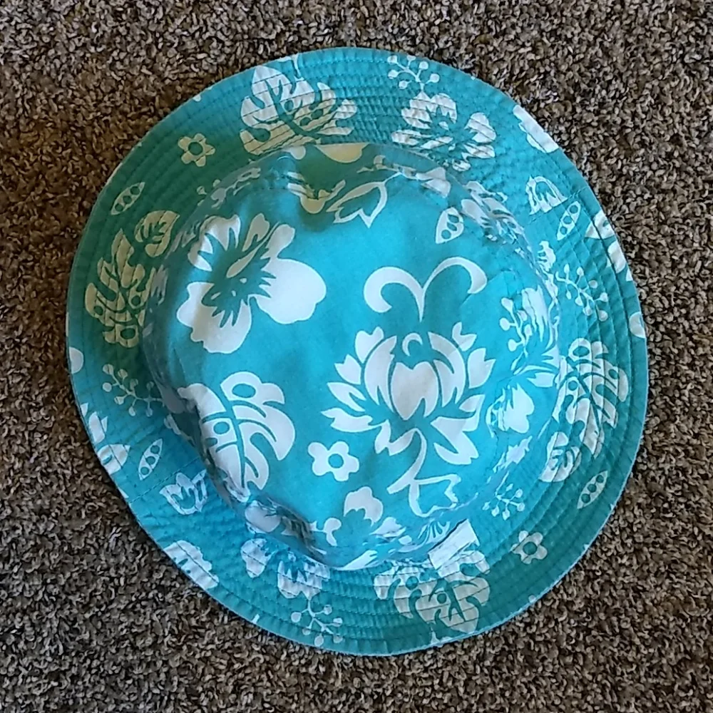 Tropical Print Bucket Hat